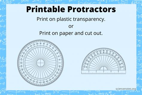 The "Why": Why Printable Protractors Are Indispensable for Demonstrations