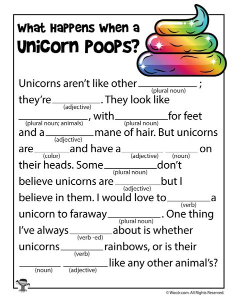 The Wild World of Free Printable Mad Libs: Categories for Every Occasion