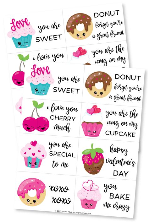 The Wonderful World of Free Valentine Printables PDF: Categories for Every Kind of Love