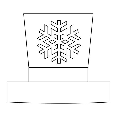 The Wonderful World of Printable Snowman Hats