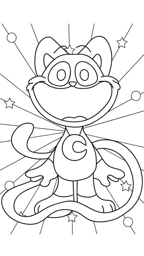 The Zen Zone: Catnap Coloring Pages for Ultimate Relaxation