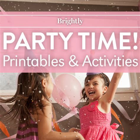 Themed Fun & Party Time Printables
