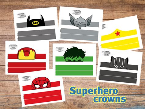 Themed Party Power: Superhero, Animal & Adventure Crowns