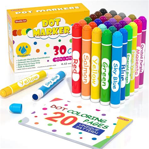 Therapeutic Touch: Dot Markers for Special Needs & Calm Play