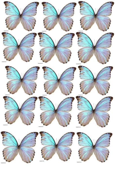 Tiny & Delicate Butterfly Printables: For Intricate Details & Accents