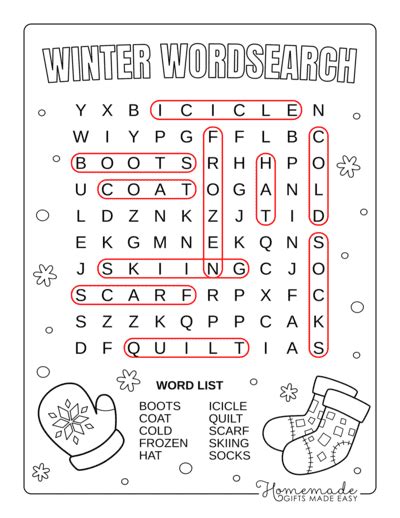 Tiny Hands, Big Grins: Winter Word Searches for Little Ones