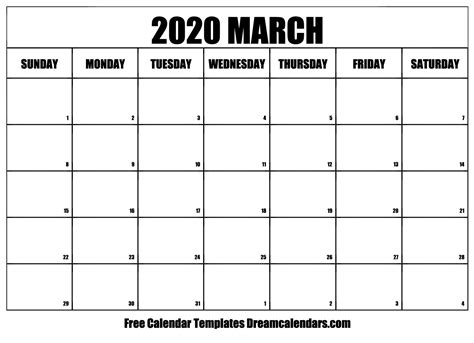 Tips for Finding & Using Your March 2020 Printable Calendar