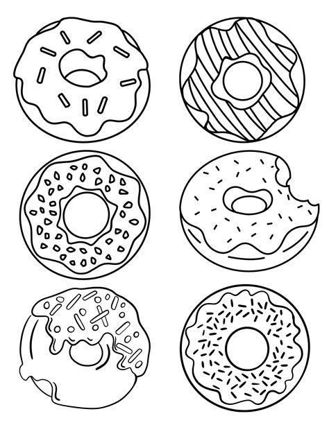 Tips for Getting the Most Out of Your Donut Coloring Pages