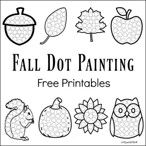 Tips for Getting the Most Out of Your Dot a Dot Art Printables