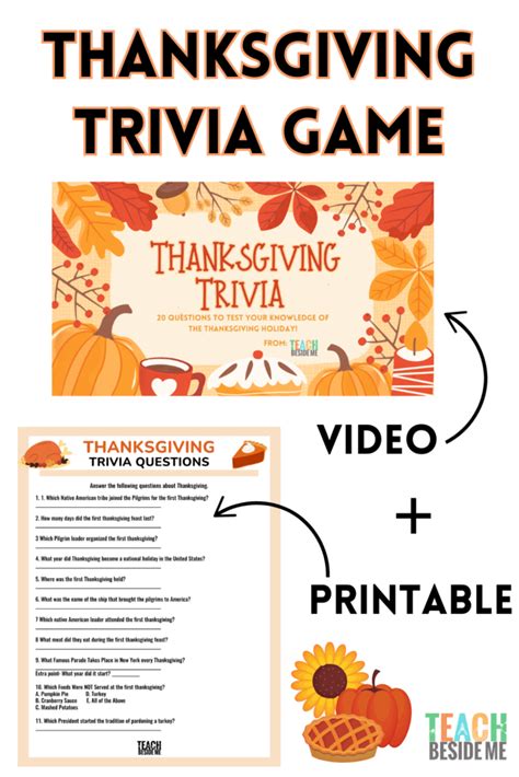 Tips for Hosting a Killer Thanksgiving Trivia Game