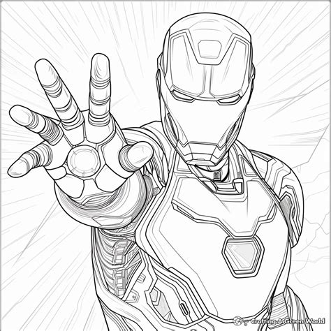 Tips for Making the Most of Your Iron Man Coloring Adventure