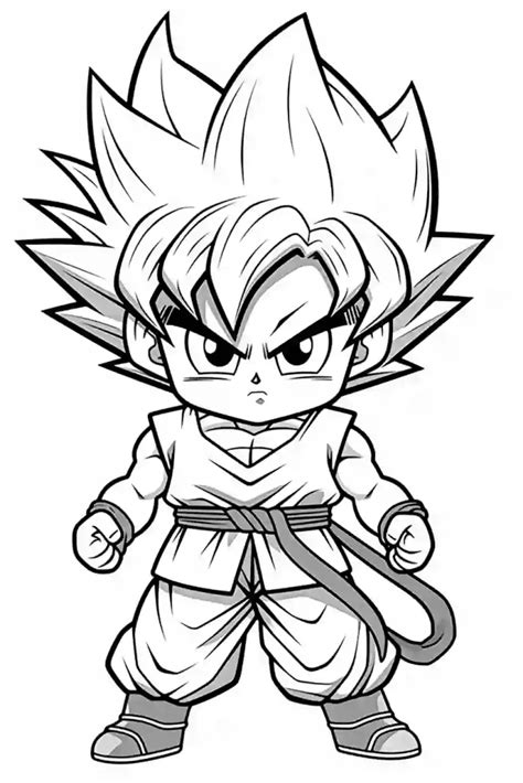 Tips for Making Your Goku Coloring Pages Pop!