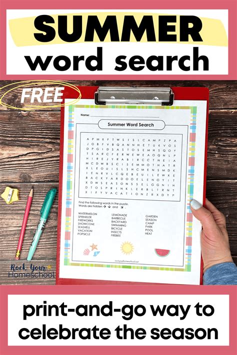 Tips for Making Your Summer Word Search Experience Even Better