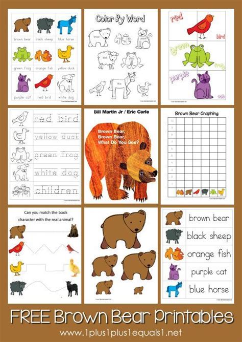 Tips for Maximizing Fun with Your Brown Bear Printables