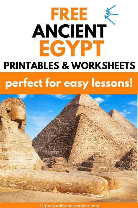 Tips for Maximizing Your Ancient Egypt Learning with Printables