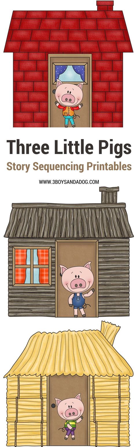 Tips for Maximizing Your "Three Little Pigs" Printable Fun