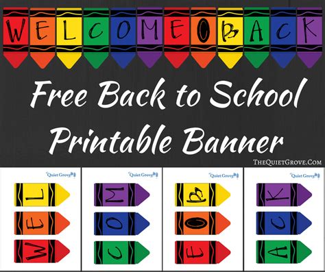 Tips for Personalizing Your Back to School Sign Printable