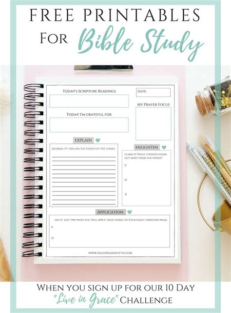 Tips for Personalizing Your Bible Study Printables