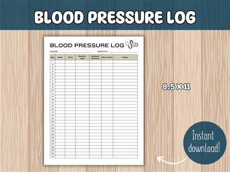 Tips for Personalizing Your Blood Pressure Log