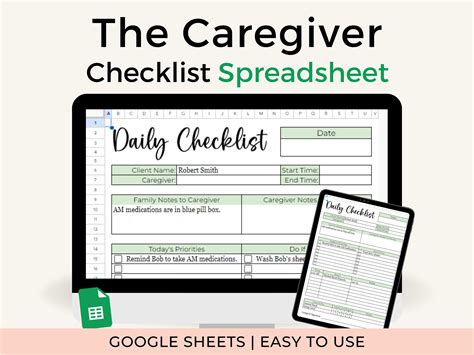 Tips for Personalizing Your Caregiver Log Sheet