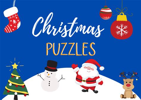 Tips for Personalizing Your Christmas Puzzle Games Printable
