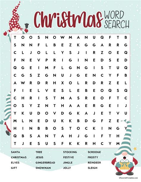 Tips for Personalizing Your Christmas Word Search Experience