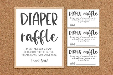 Tips for Personalizing Your Diaper Raffle Tickets