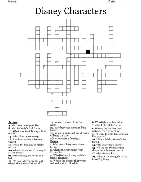Tips for Personalizing Your Disney Crossword Experience