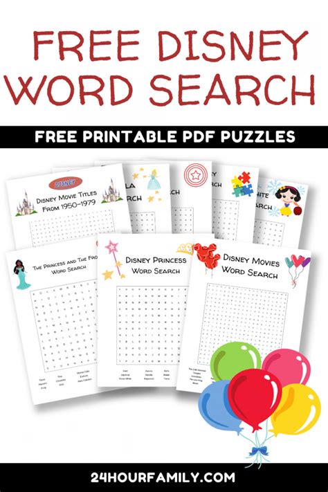 Tips for Personalizing Your Disney Word Search Adventure