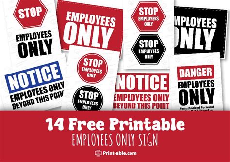 Tips for Personalizing Your Employees Only Sign
