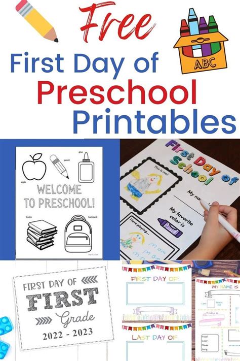 Tips for Personalizing Your First Day of Preschool Printables