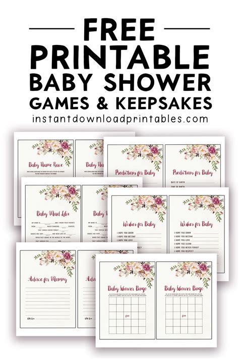 Tips for Personalizing Your Free Baby Shower Printables