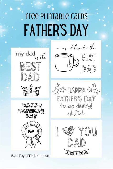 Tips for Personalizing Your Free Father's Day Printables
