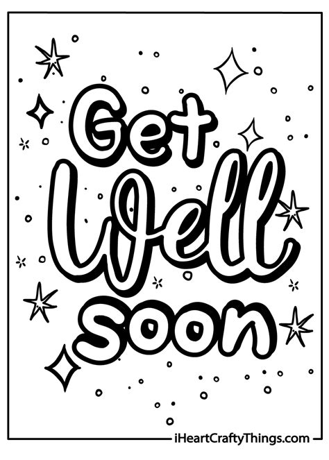 Tips for Personalizing Your Get Well Soon Coloring Gift