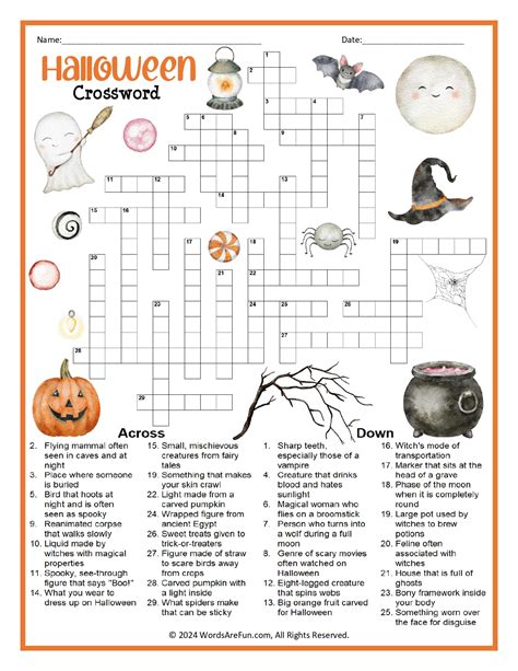 Tips for Personalizing Your Halloween Crossword Experience