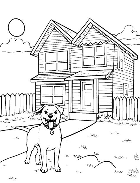 Tips for Personalizing Your House Coloring Pages