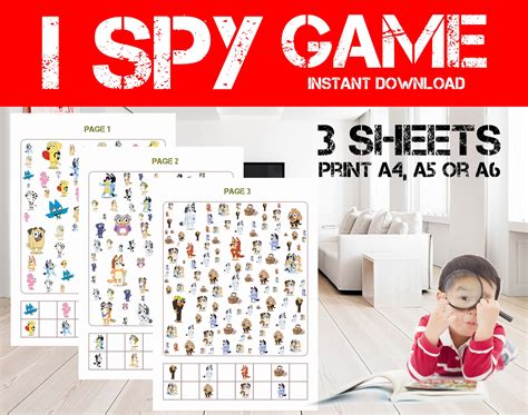 Tips for Personalizing Your I Spy Printable Games