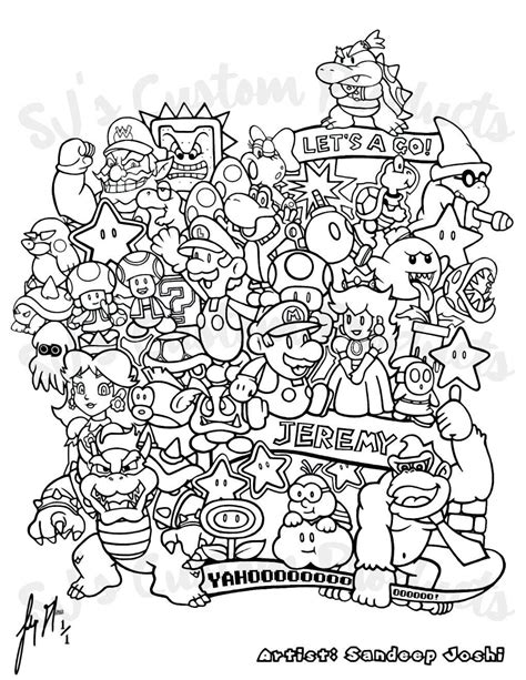Tips for Personalizing Your Mario Coloring Adventure
