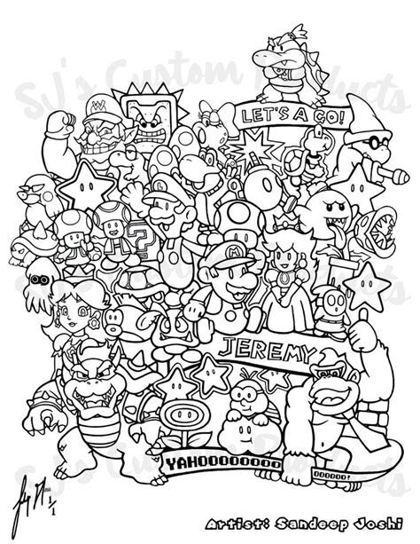 Tips for Personalizing Your Mario Colouring Experience