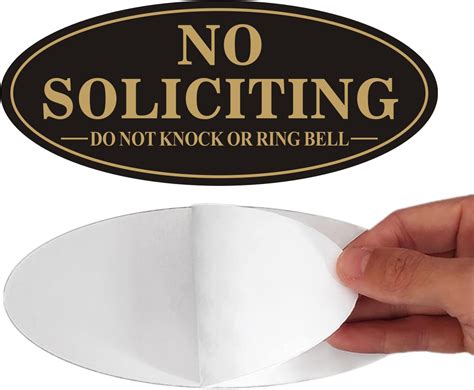 Tips for Personalizing Your "No Solicitors" Sign