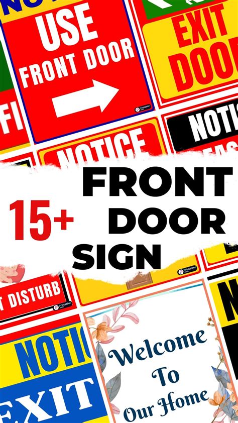 Tips for Personalizing Your "Other Door" Sign