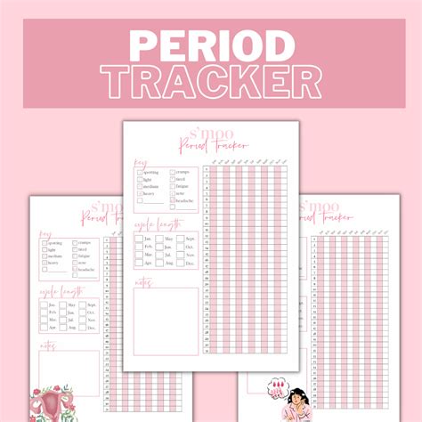 Tips for Personalizing Your Period Tracker Printable