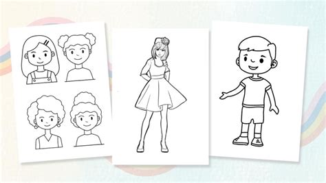 Tips for Personalizing Your Person Outline Printable