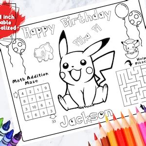 Tips for Personalizing Your Pikachu Coloring Experience