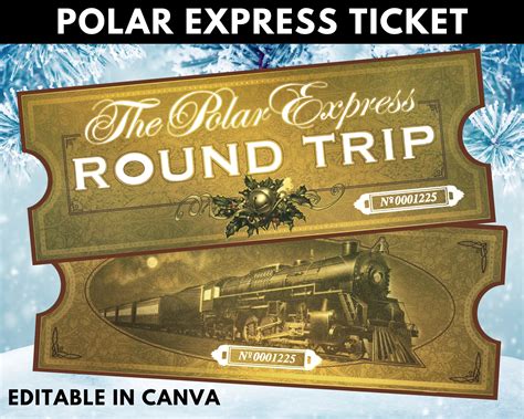 Tips for Personalizing Your Polar Express Ticket