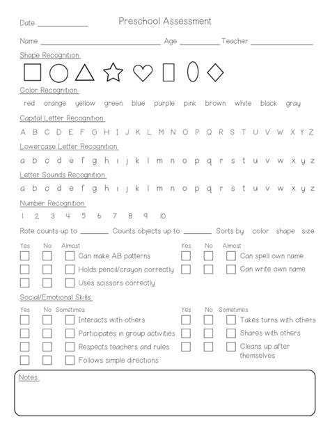 Tips for Personalizing Your Printable Assessment Tool