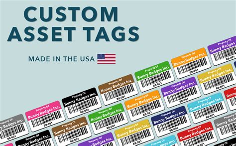 Tips for Personalizing Your Printable Asset Tags