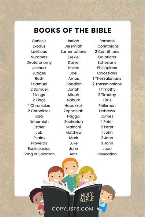 Tips for Personalizing Your Printable Bible Book List