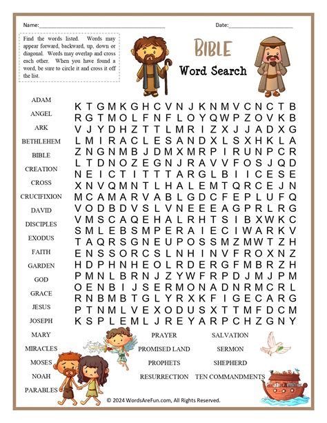 Tips for Personalizing Your Printable Bible Word Search Experience