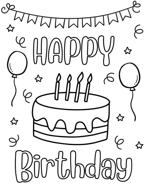Tips for Personalizing Your Printable Birthday Coloring Pages